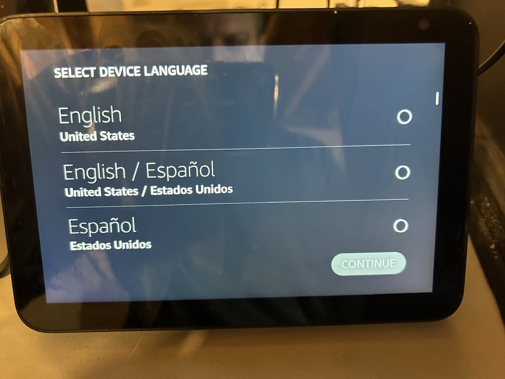 Amazon Echo Show 8 Smart Display (1st Gen) - Charcoal Black - Tested
