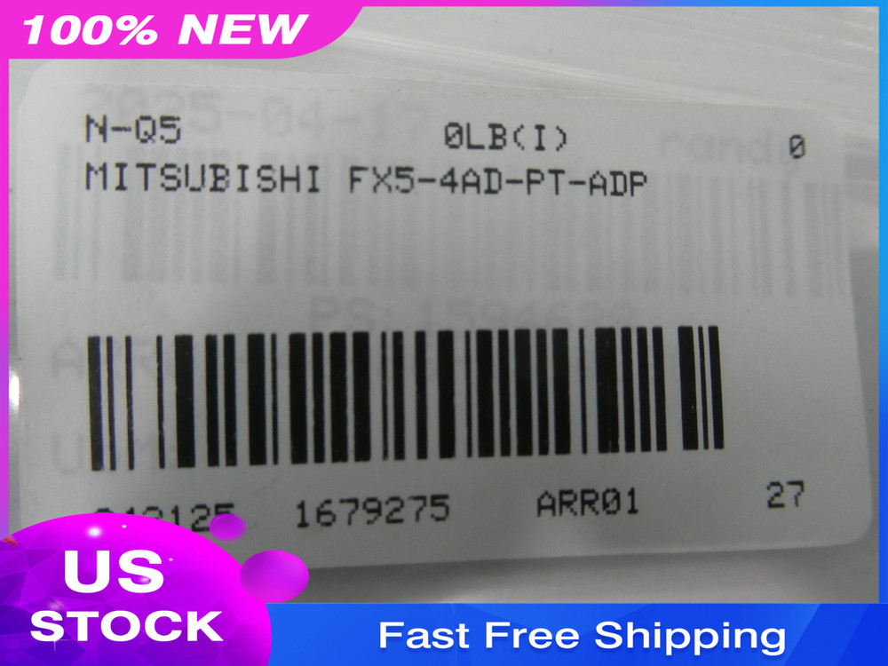 Mitsubishi FX5-4AD-PT-ADP Temperature Module