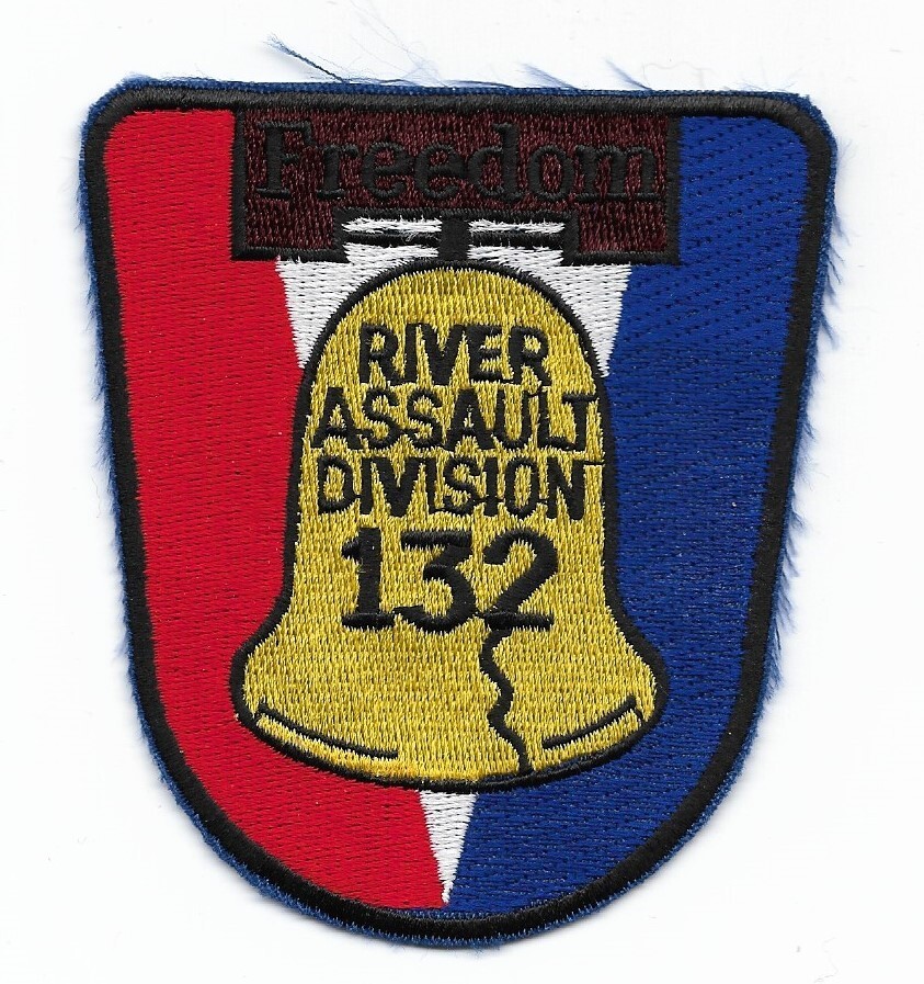 River Assault Division 132 patch.