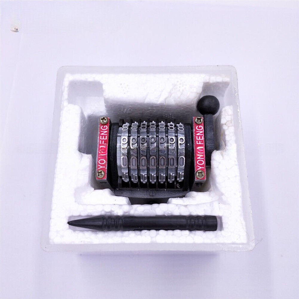 For GTO Heidelberg Printer 7 Digits Rotary Numbering Machine Vertical Forward