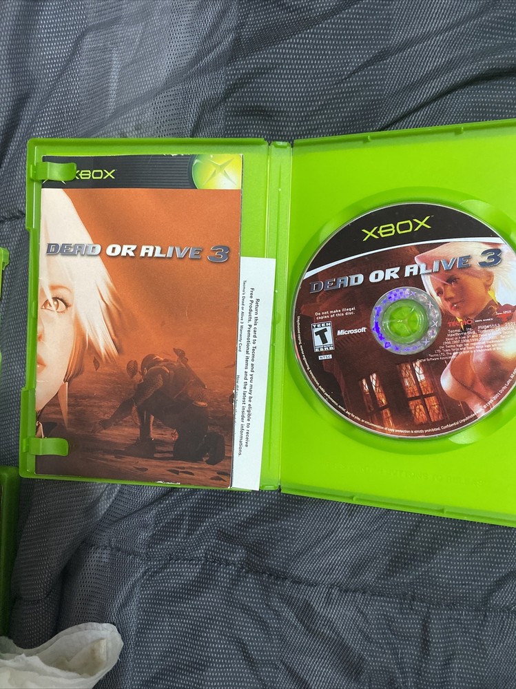 Dead or Alive 3 (Microsoft Xbox, 2001)