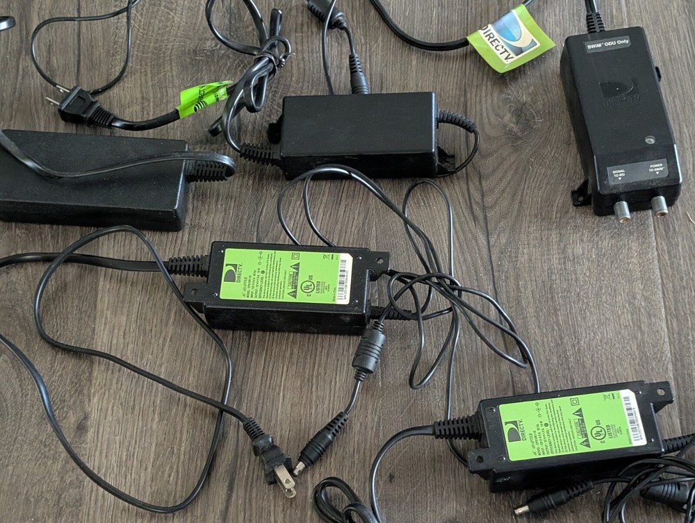 Direct TV Package-Main Receiver Box, 2-Remote Boxes, 4-Remote Controls