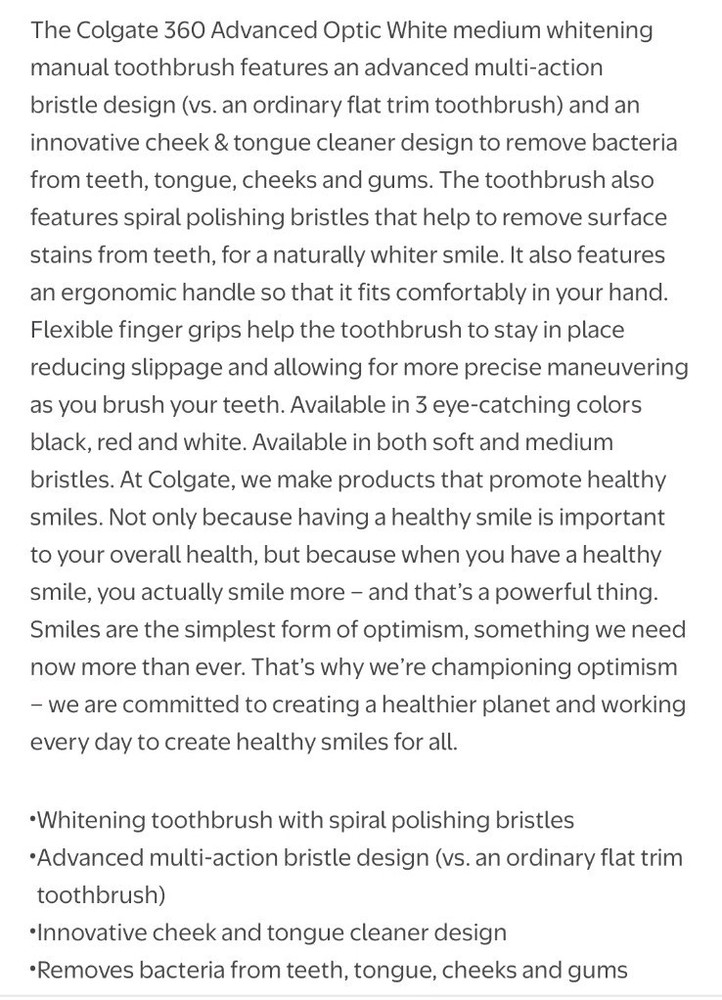 2 Colgate Total Foaming Clean Toothbrushes and 2 Colgate 360 Toothbrushes Bundle