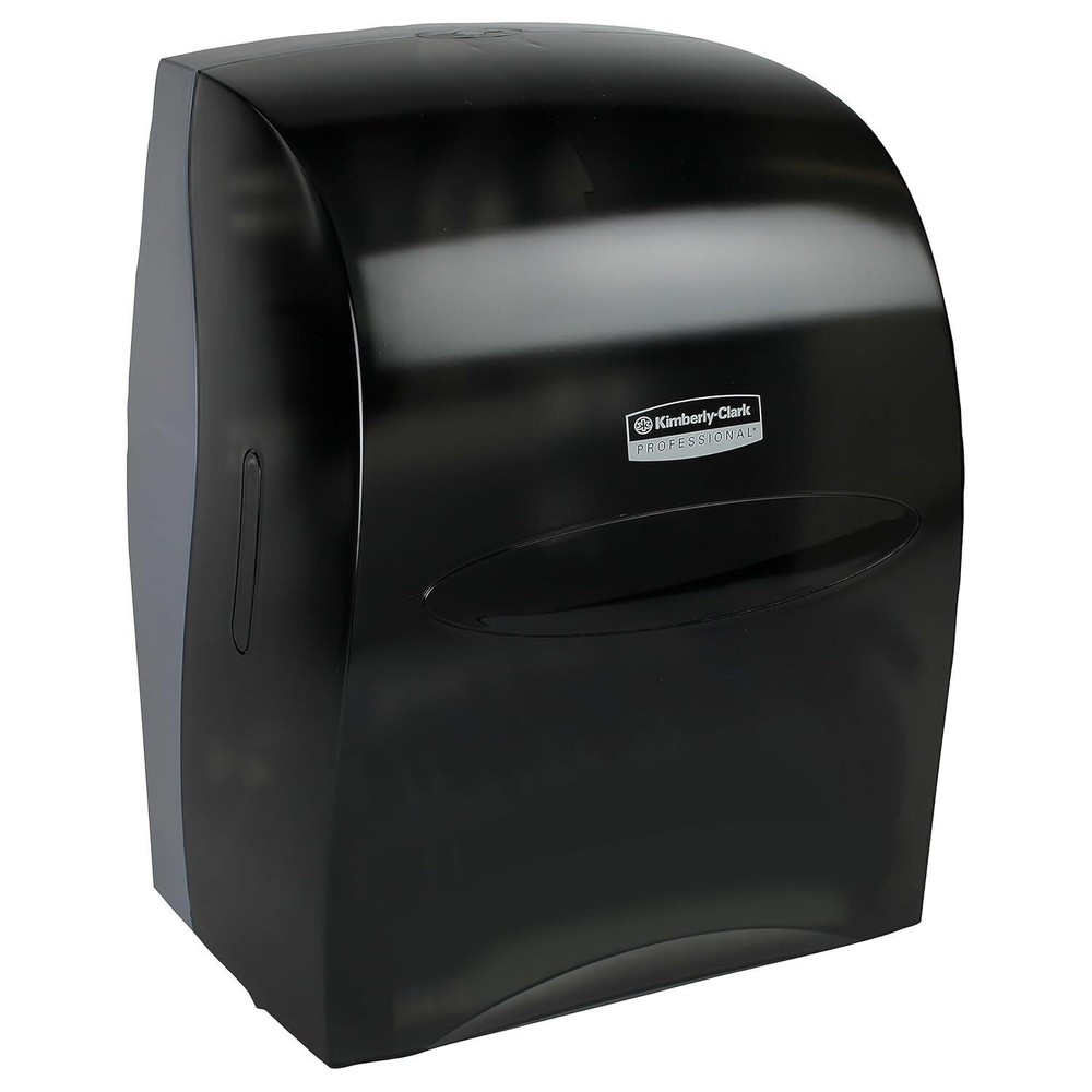 Sanitouch Hard Roll Paper Towel Dispenser Hands-Free Pull Dispensing Wall Mount