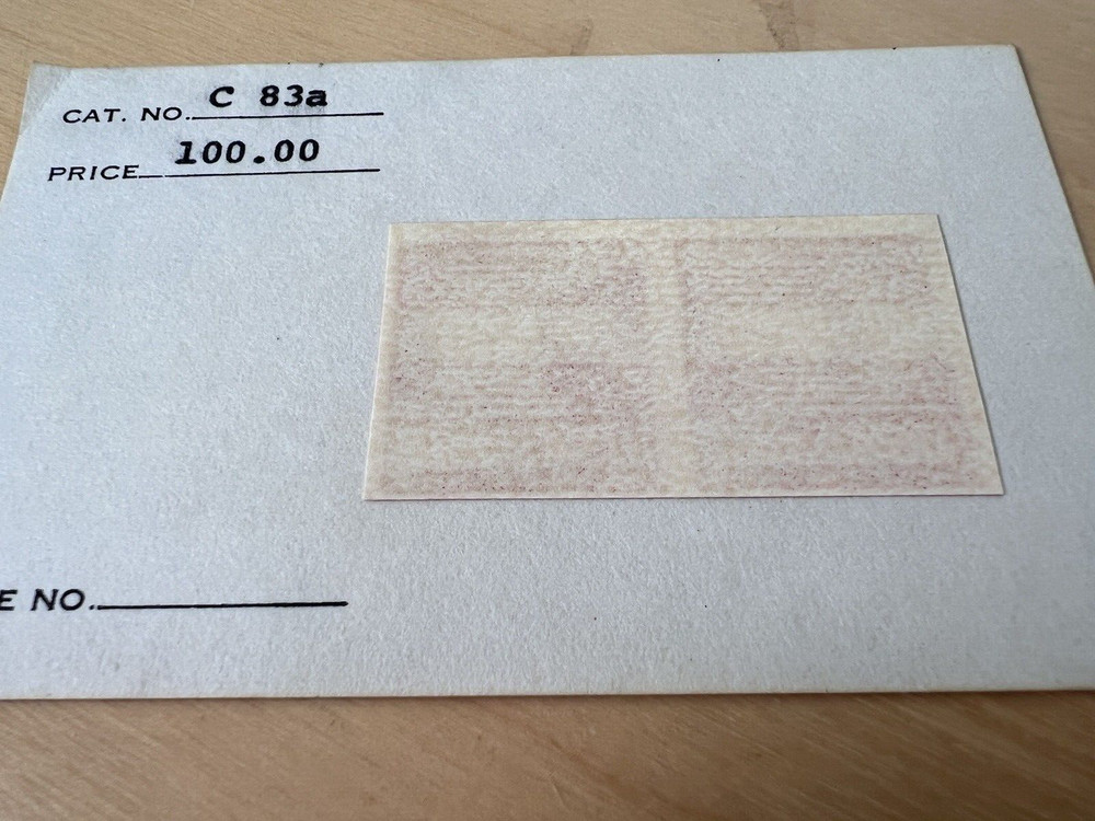 1973 C83a Imperforate Winged US Letter Airmail Stamps