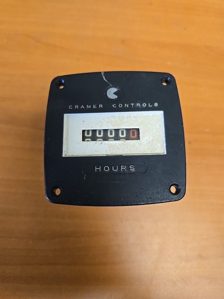 Cramer Controls Hours Meter Type 632S-A