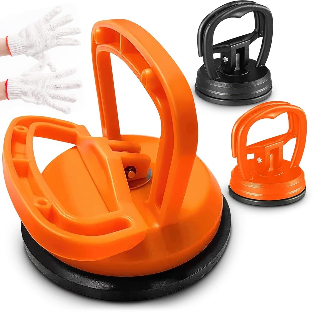 3-Piece Car Dent Puller Kit with 172lbs Suction Power - Durable DIY Solution