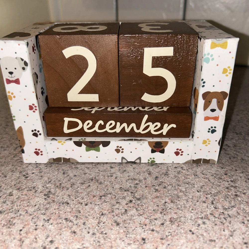 Dog Lover Perpetual Calendar