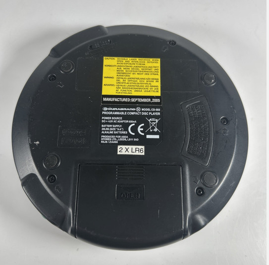 Durabrand CD-565 Personal CD Player TESTED WORKING GOOD