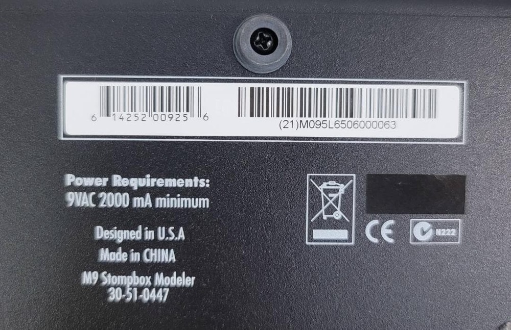 Line 6 Stompbox Modeler M9 825720