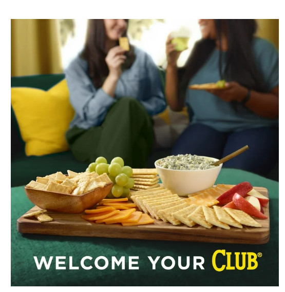 Club Snack Stacks Original Crackers, Lunch Snacks, 9 Count