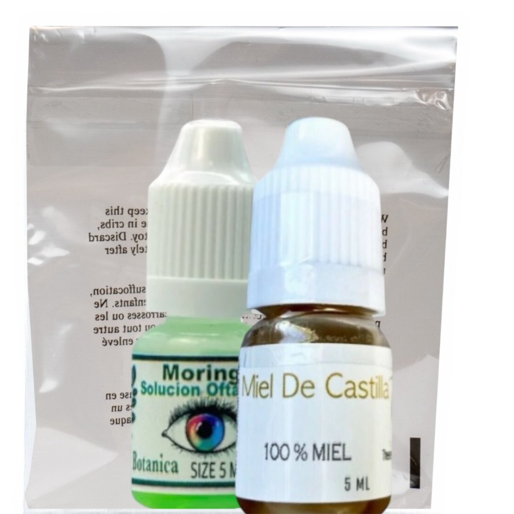 Moringa/ Castilla Honey Combo