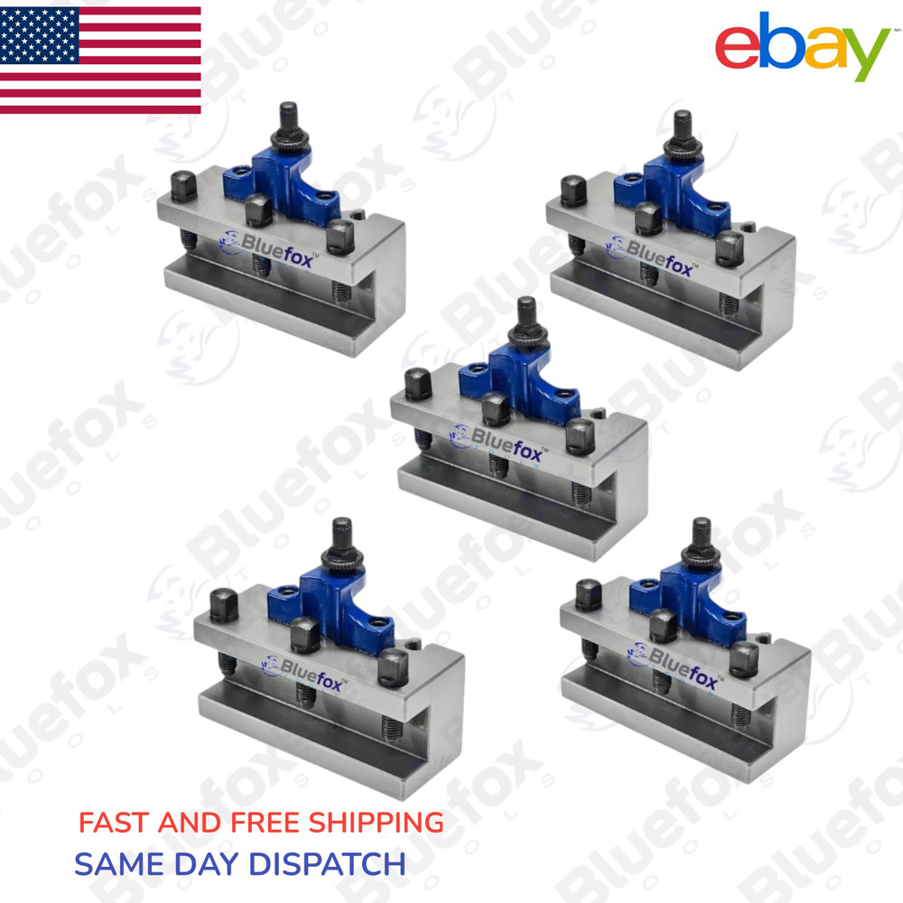 5 PCS Fine Ground ED20100 Turning Tool Holder For type E Multifix tool post