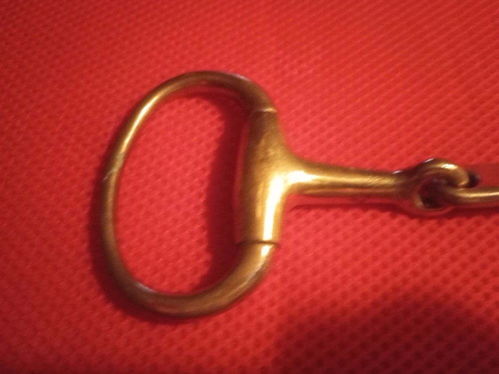 5 1/4"D-ring Double Joint Bit Horse Equine