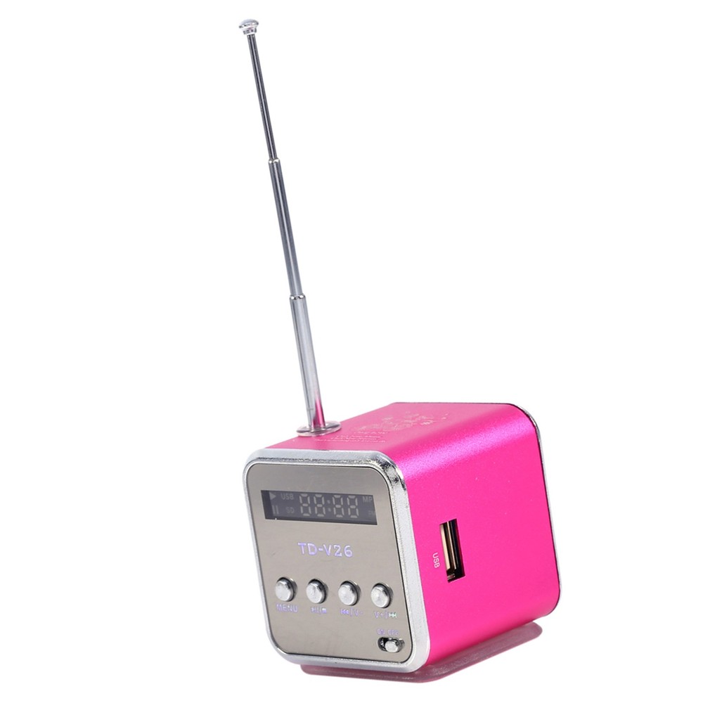 Portable Music Player Mini Speaker Easy To Use