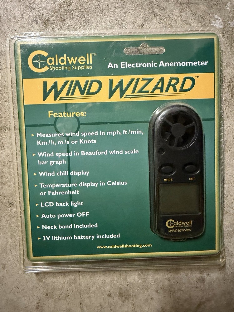 Caldwell Wind Wizard (Electronic Anemometer)