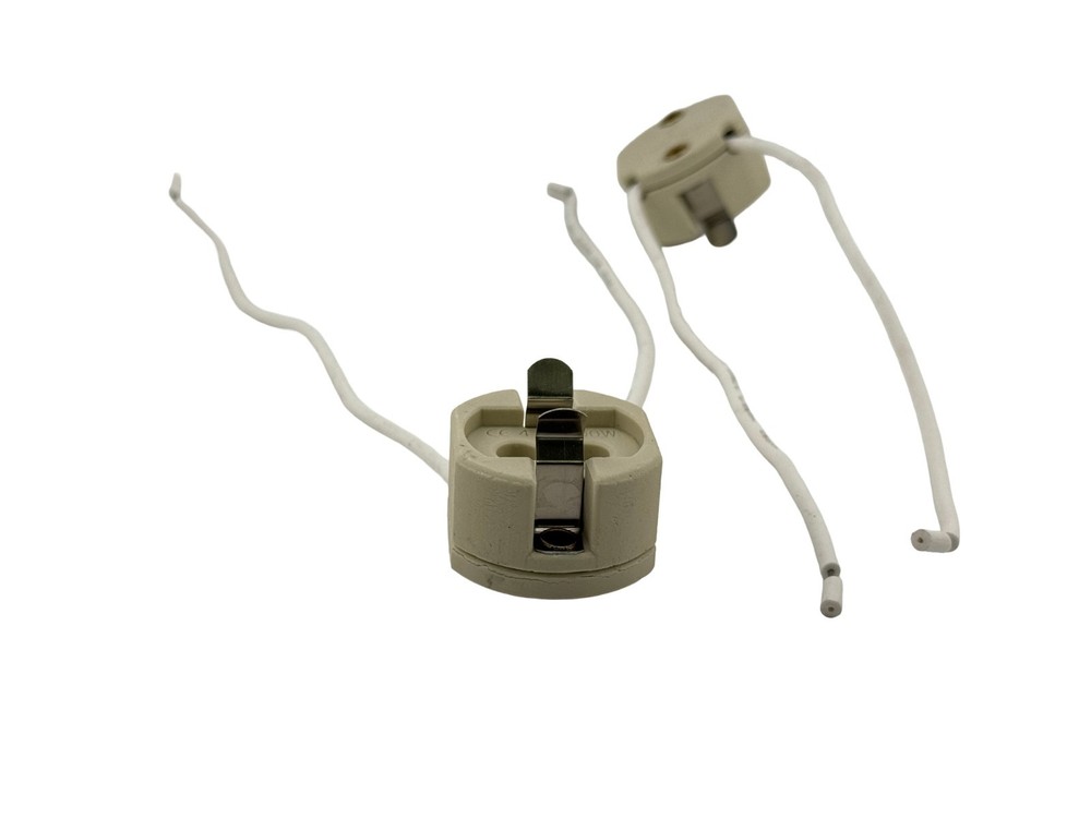 Rebaydo 2pcs G12 Ceramic Socket with Wires