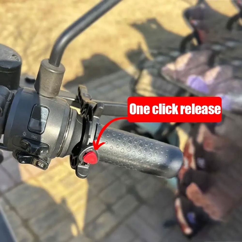 Motorcycle Cruise Control Throttle Lock Assist Handlebar Boost Tool Accessories