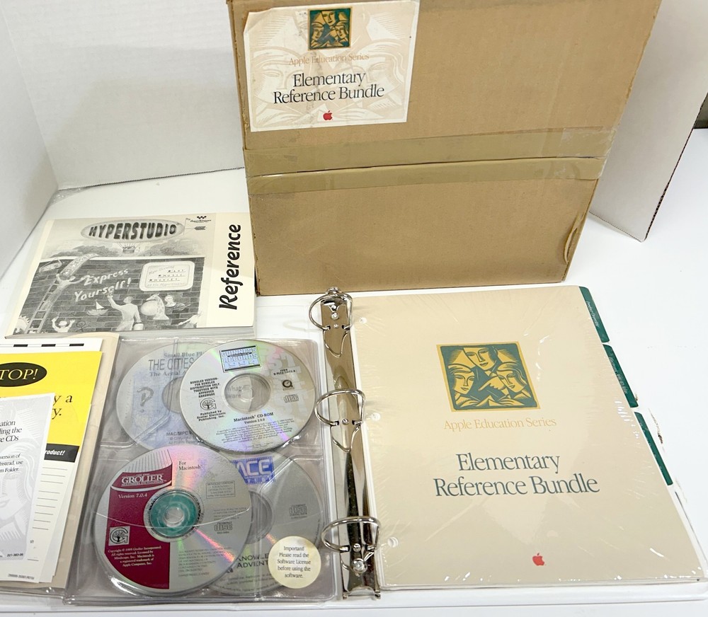 Elementary Reference Bundle  Manual & Software (new never used)