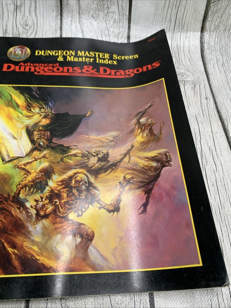 Dungeon Masters Screen &Master Index (1995) - 9504