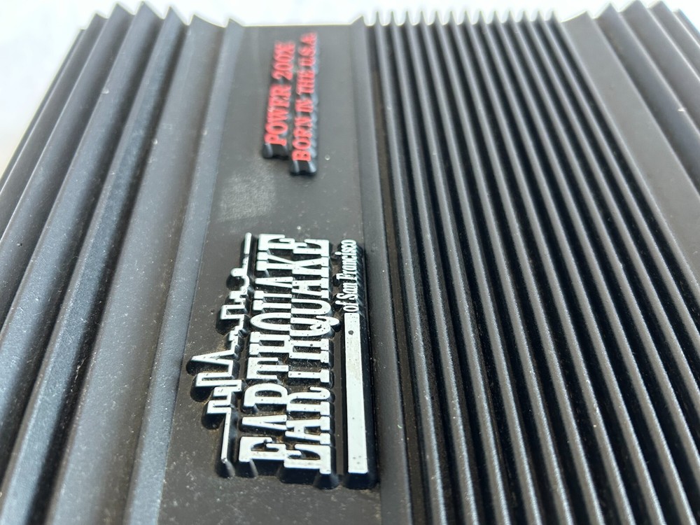 Vintage Old School Earthquake Power 200X Amplifier - Performs Excellent