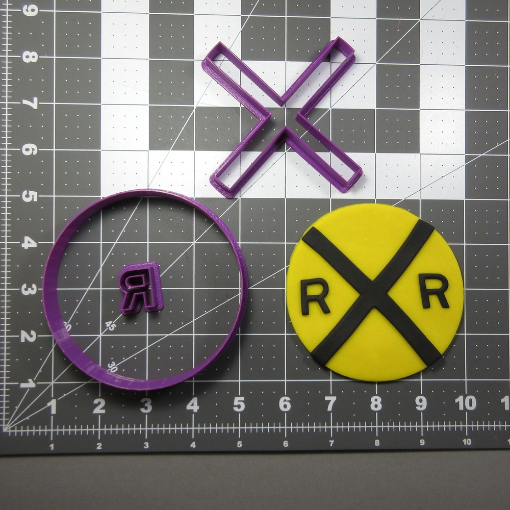 Railroad Crossing 100 Cookie Cutter Set