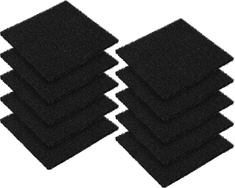 10 Pack Square Compost Bin Filters Spare Activated Carbon