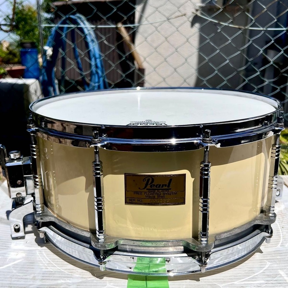 Pearl Free Floating System Maple Shell Snare Robust Hexagonal Post All Around
