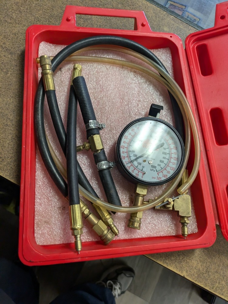 MAC Tools Basic Fuel Injection Test Gauge Kit Set FIT810B Free Shipping