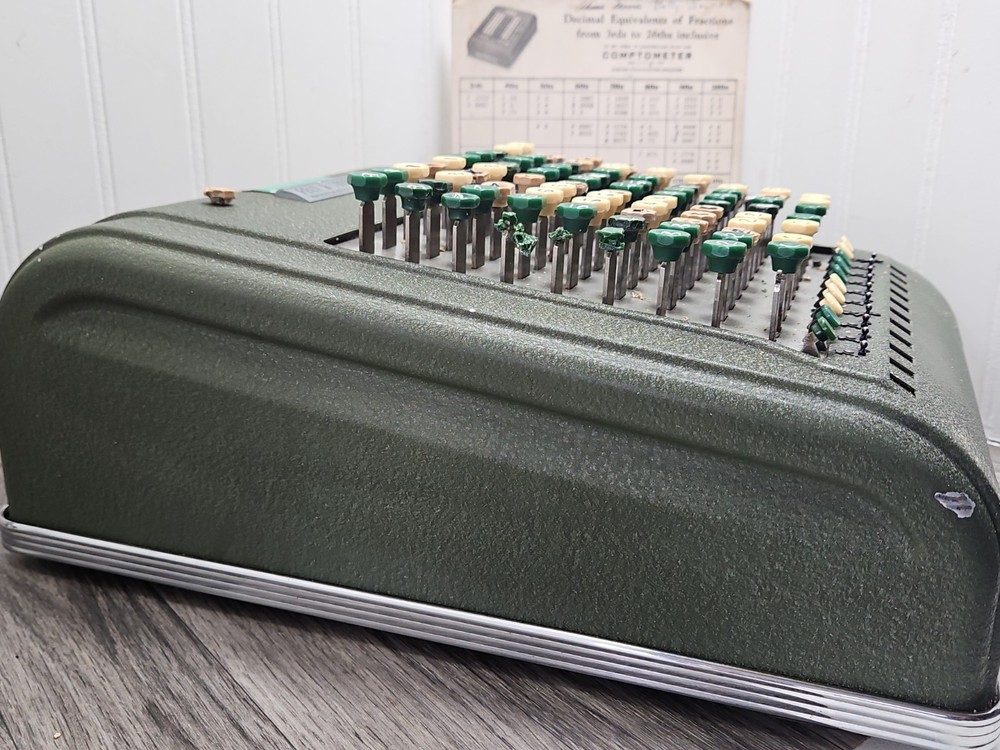 Vintage Comptometer Felt & Tarrant Needs Restoration
