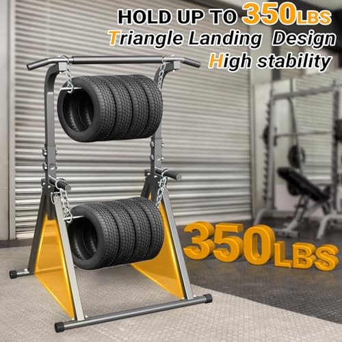 Foldable Free Standing Multi-function Power Tower Dip Bar with Pull Up Bar