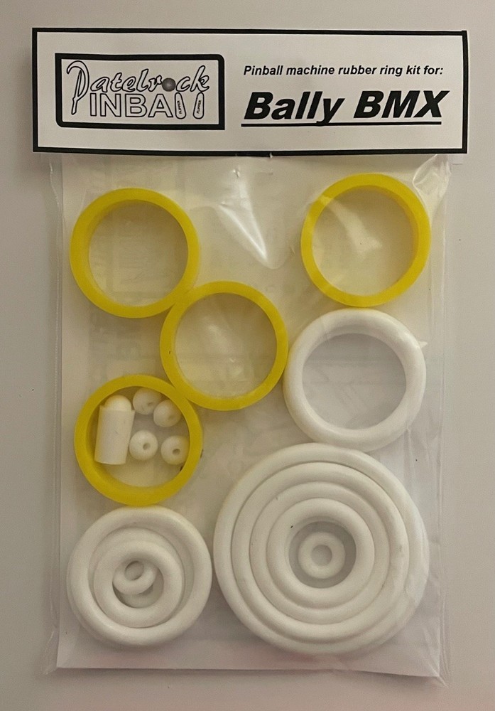 Bally BMX Pinball Machine Rubber Ring Kit **Customize Your Kit**