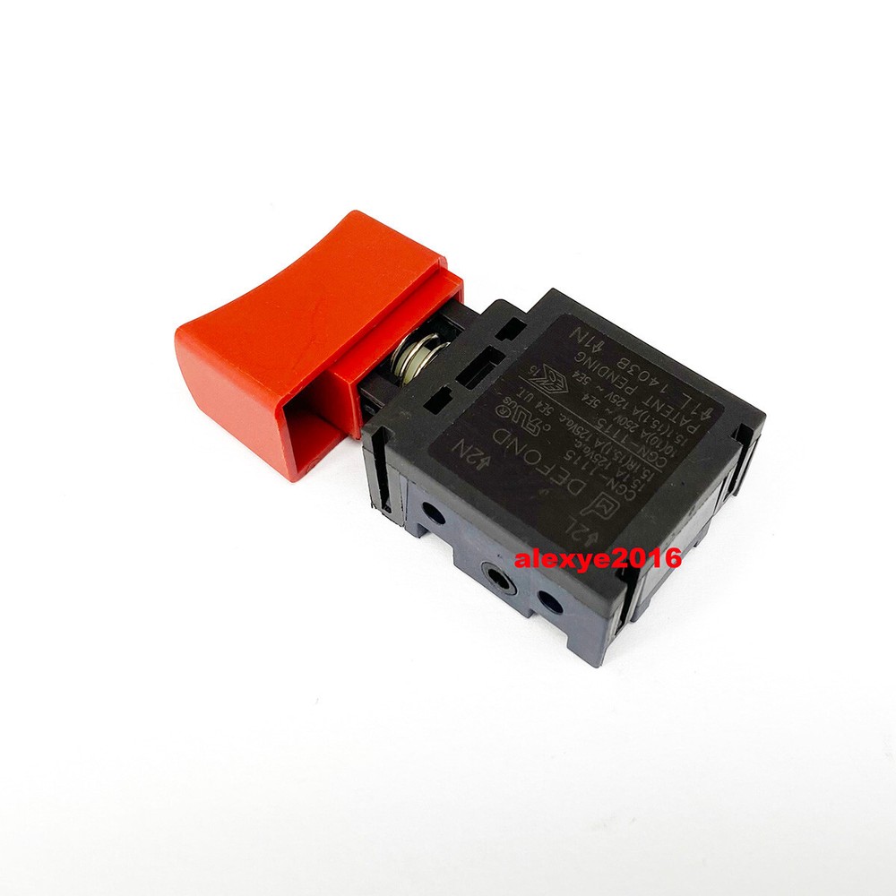 1 PCS DEFOND CGN-1115 Trigger Switch Red Button