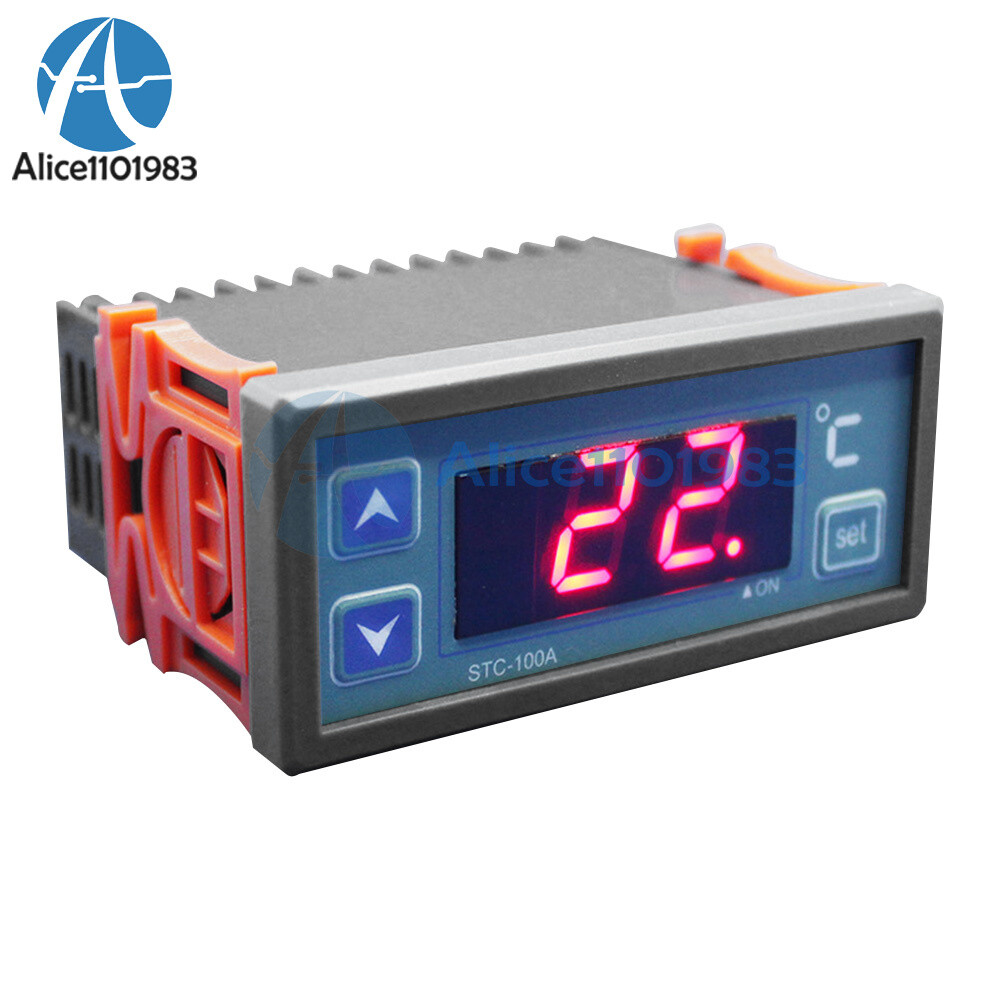 STC-100A Digital Thermostat Smart Temperature Controller AC220V NTC Sensor