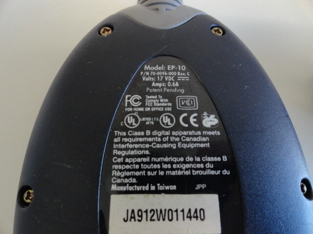 L15: Visioneer EP-10 Parallel Scanner Strobe Connector