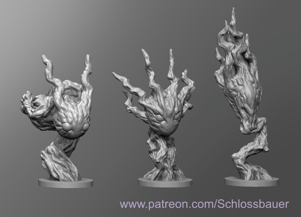 Elemental Lightning Whisp Monster Manual 28mm Scale DND D&D Tabletop Miniature