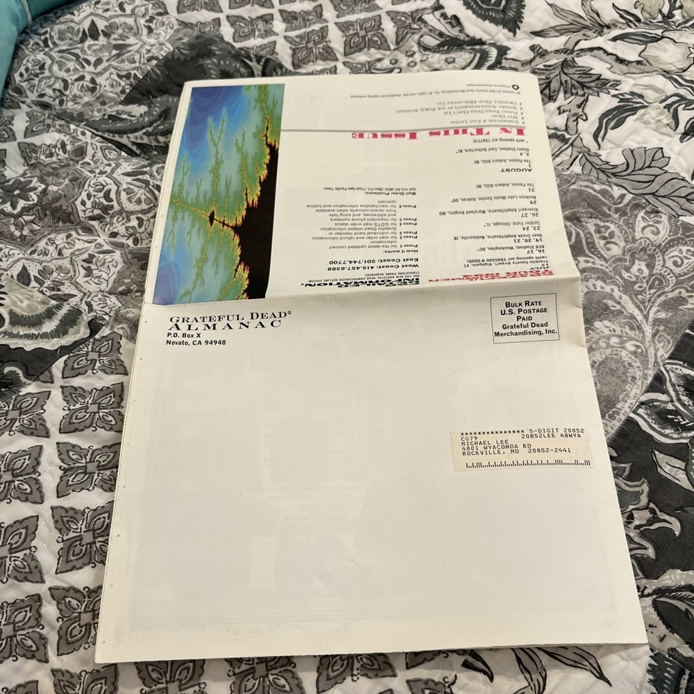 Grateful Dead Almanac - Volume 1, Number 3 (Summer 1994).