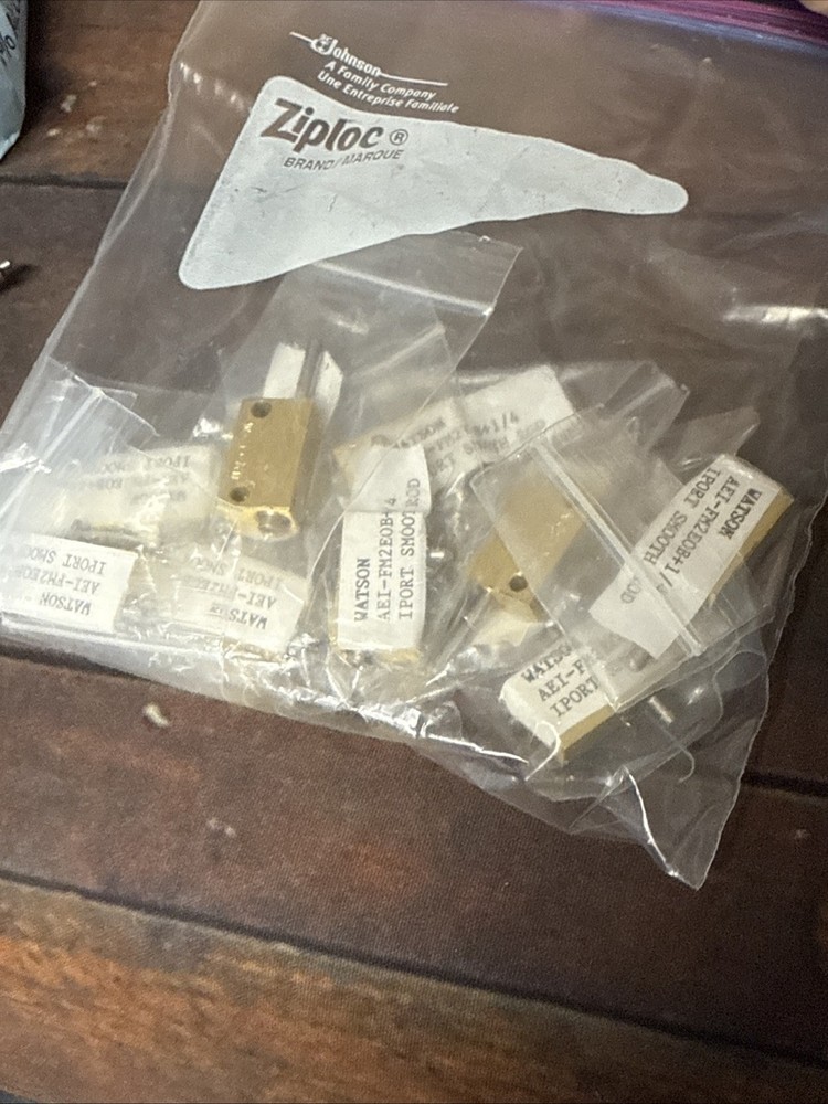 Watson AEI-FM2EOB 1/4” IPort Smooth Rod Valve Component Brass