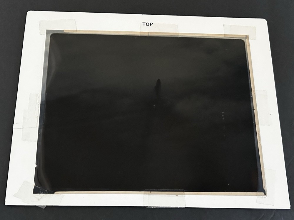 1982 NASA KSC Space Shuttle Orbiter Clouds Fog Crawler Presentation Transparency