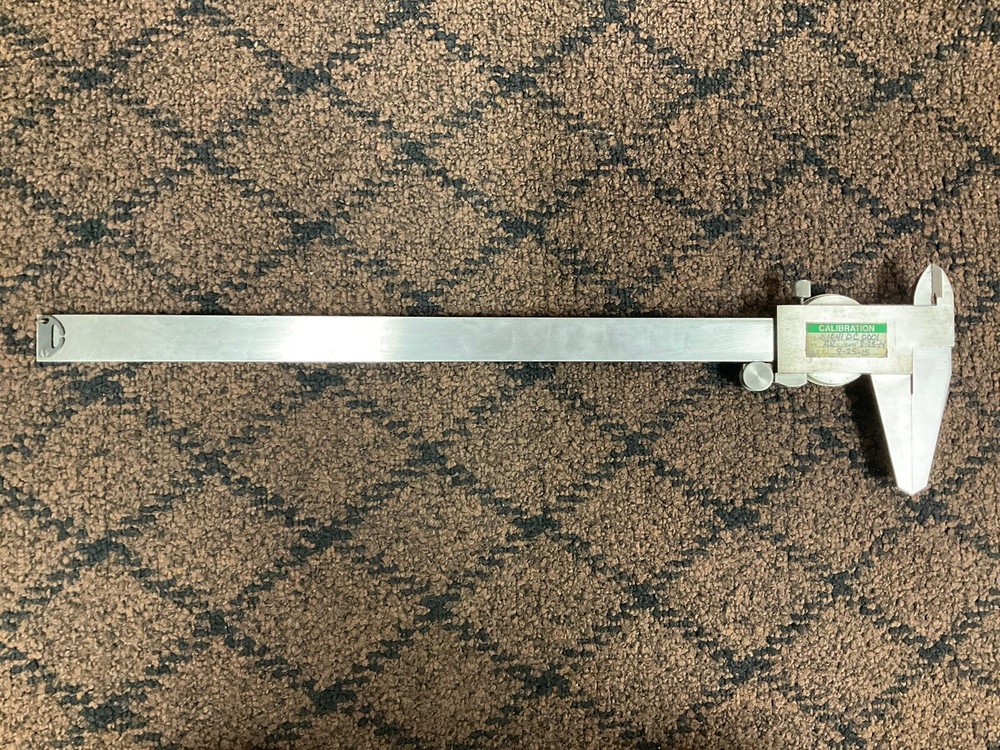 Dial Caliber Shock Proof O-12” Stainless Hardened With Case