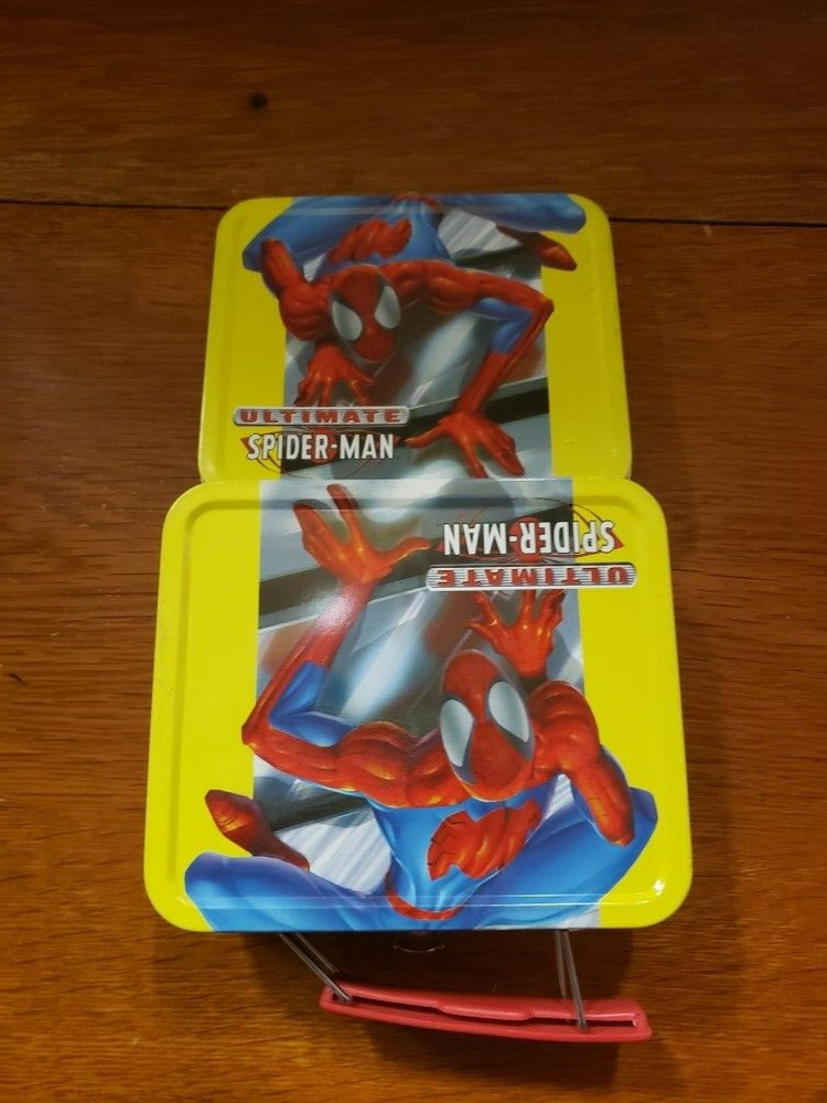 Ultimate Spider-Man Mini Lunch Box Tin 2001 Marvel Comics Spider-Man