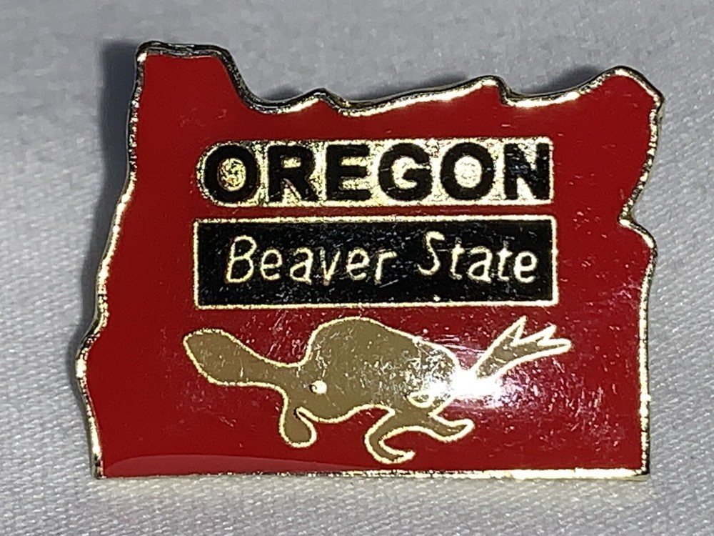 OREGON STATE LAPEL PIN NEW