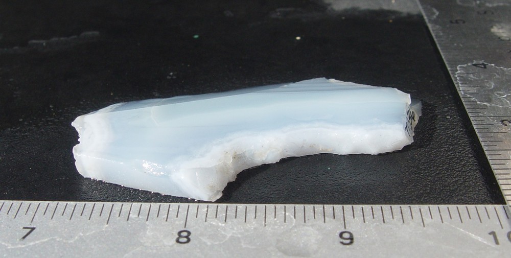 Blue Agate Lapidary Slab T1336