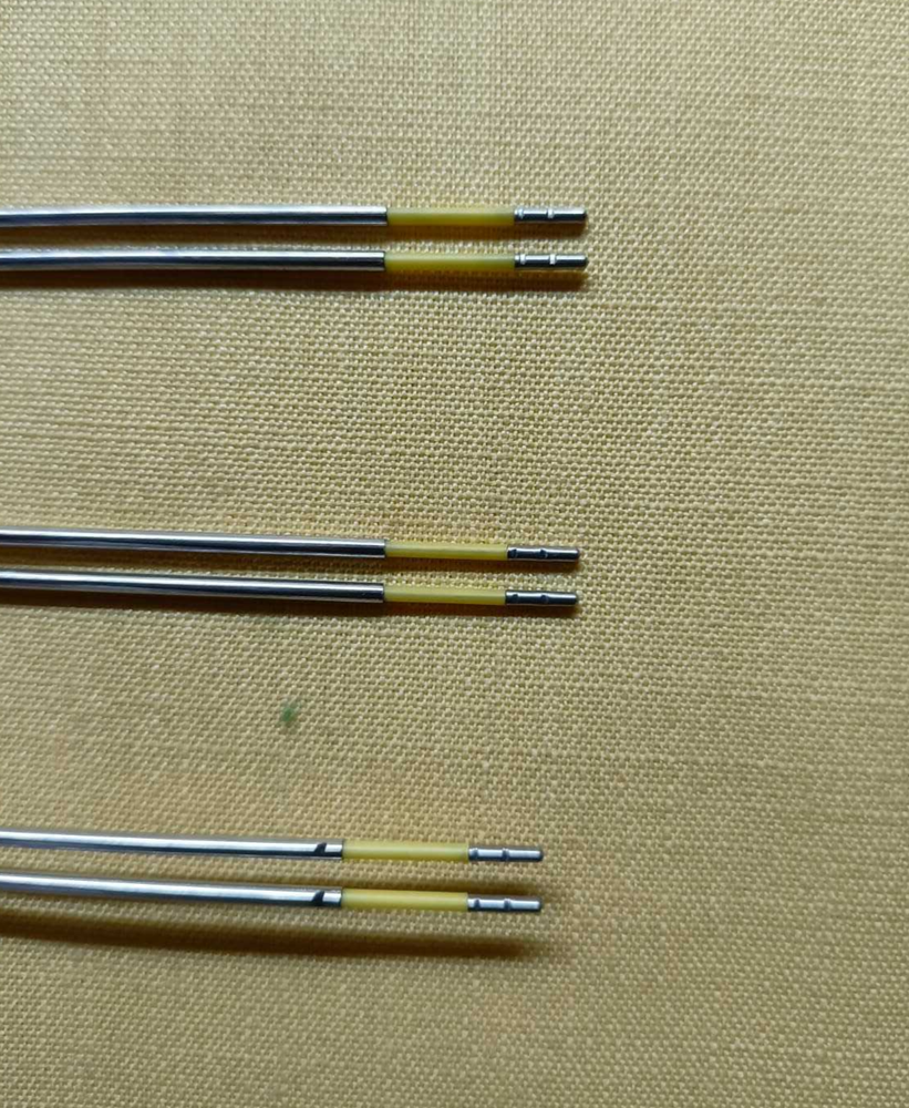 9pc Laparoscopic Urology Loop Electrodes Double Stem Working Element Bipolar