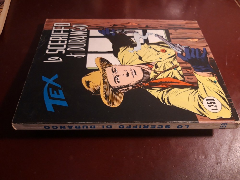 Tex Comic No. 159 First Original Series Great Not Returning £. 250