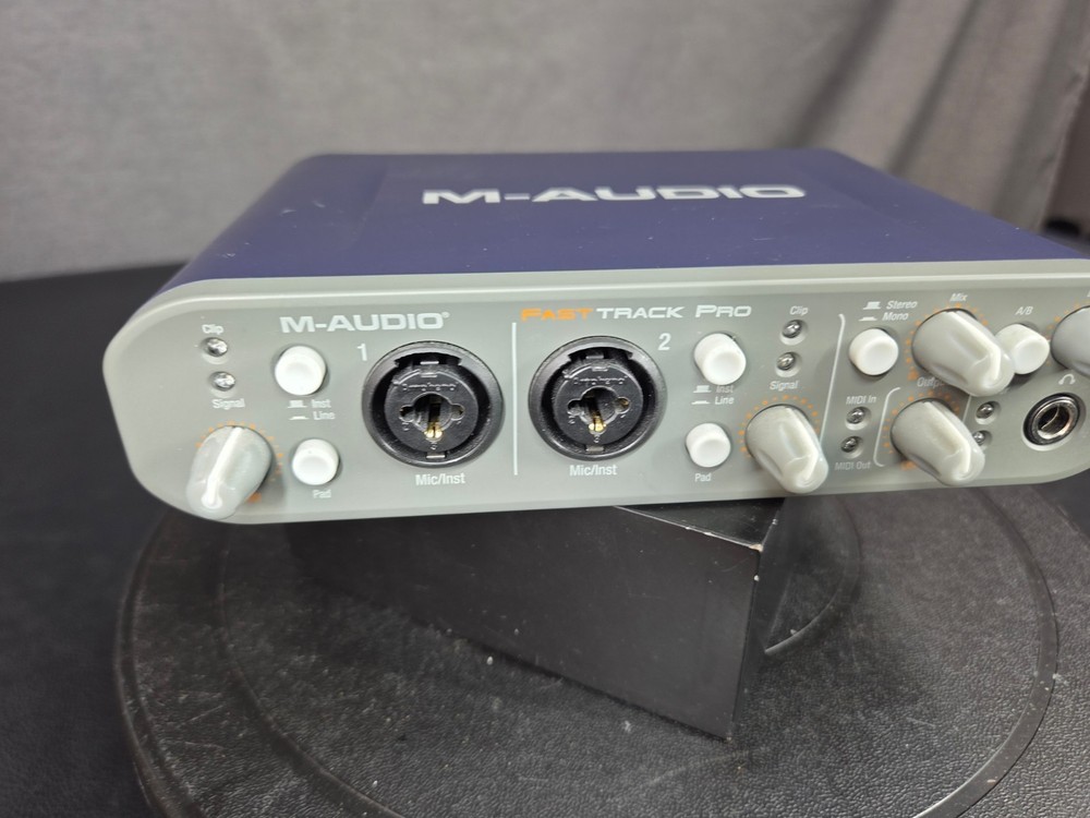 M-Audio Fast Track Pro Digital Recording Interface - No Power Adapter FAST SHIP!