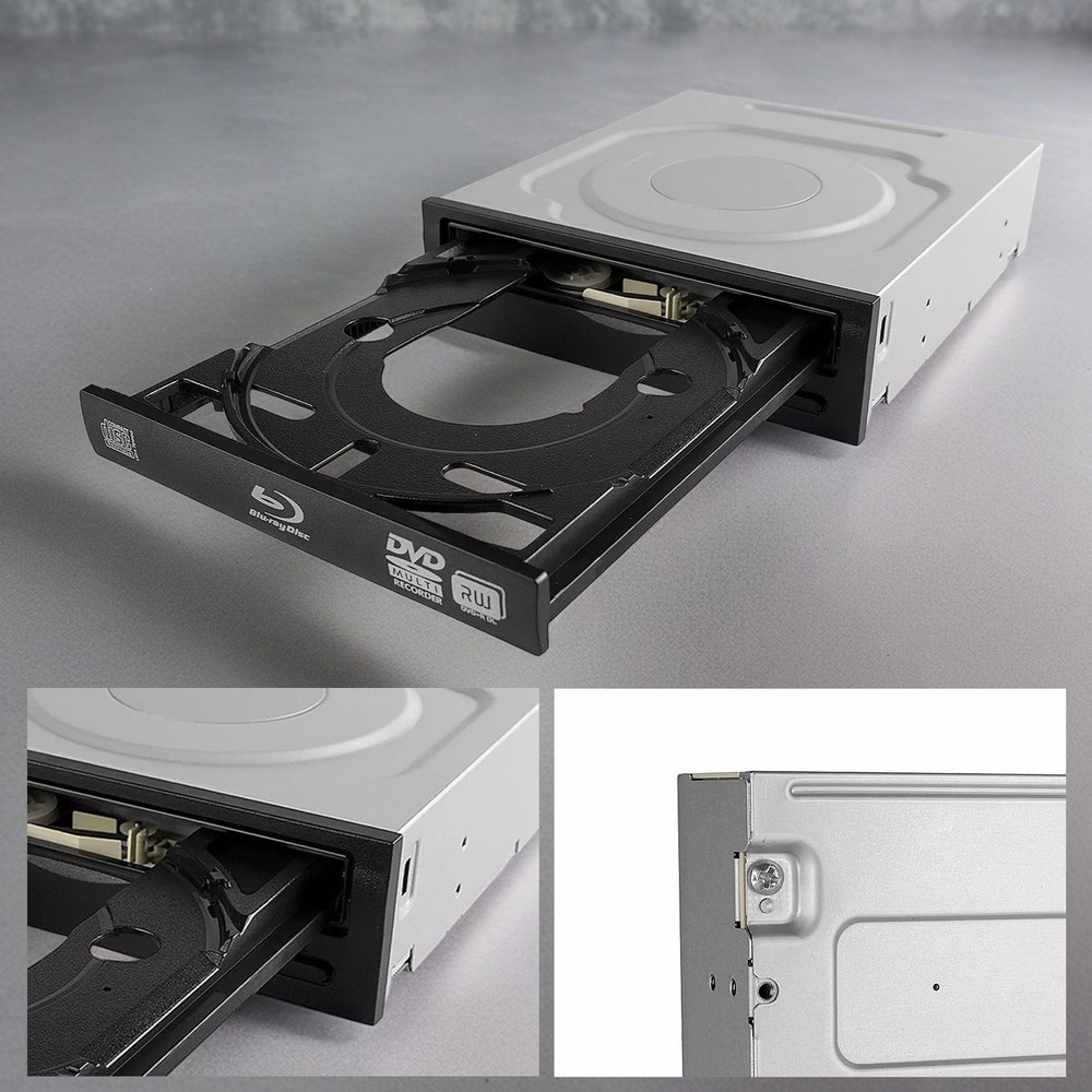 Internal SATA Blu-ray Player 12X BD Reader Combo 5.25 Desktop PC DVD CD Drive