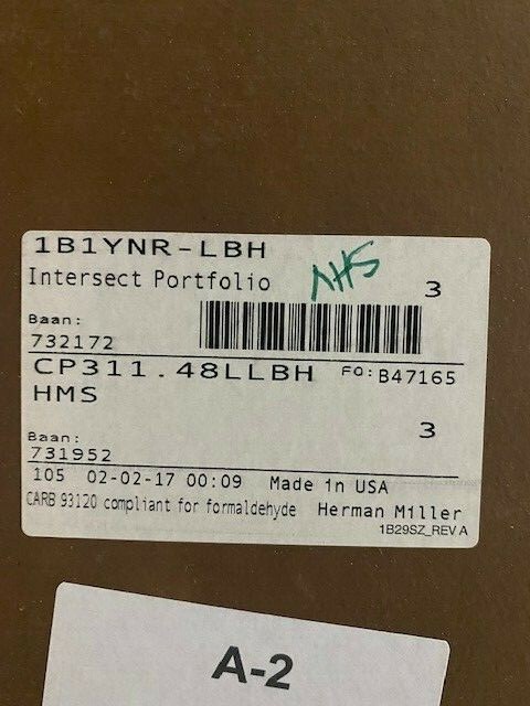 Herman Miller Intersect Folding Table, Desk, Conference, Multipurpose Table