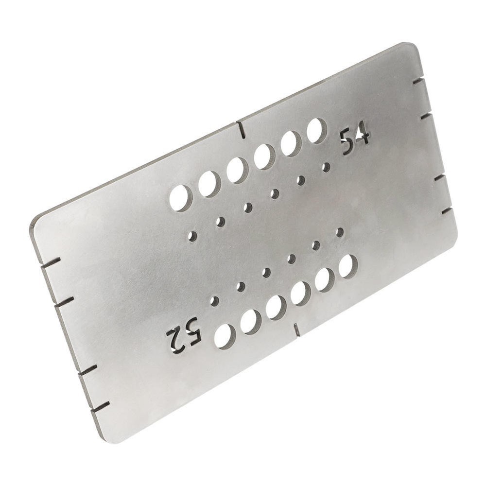 For Guitar String Through Drilling and Fitting Ferrules Drilling Guide Template