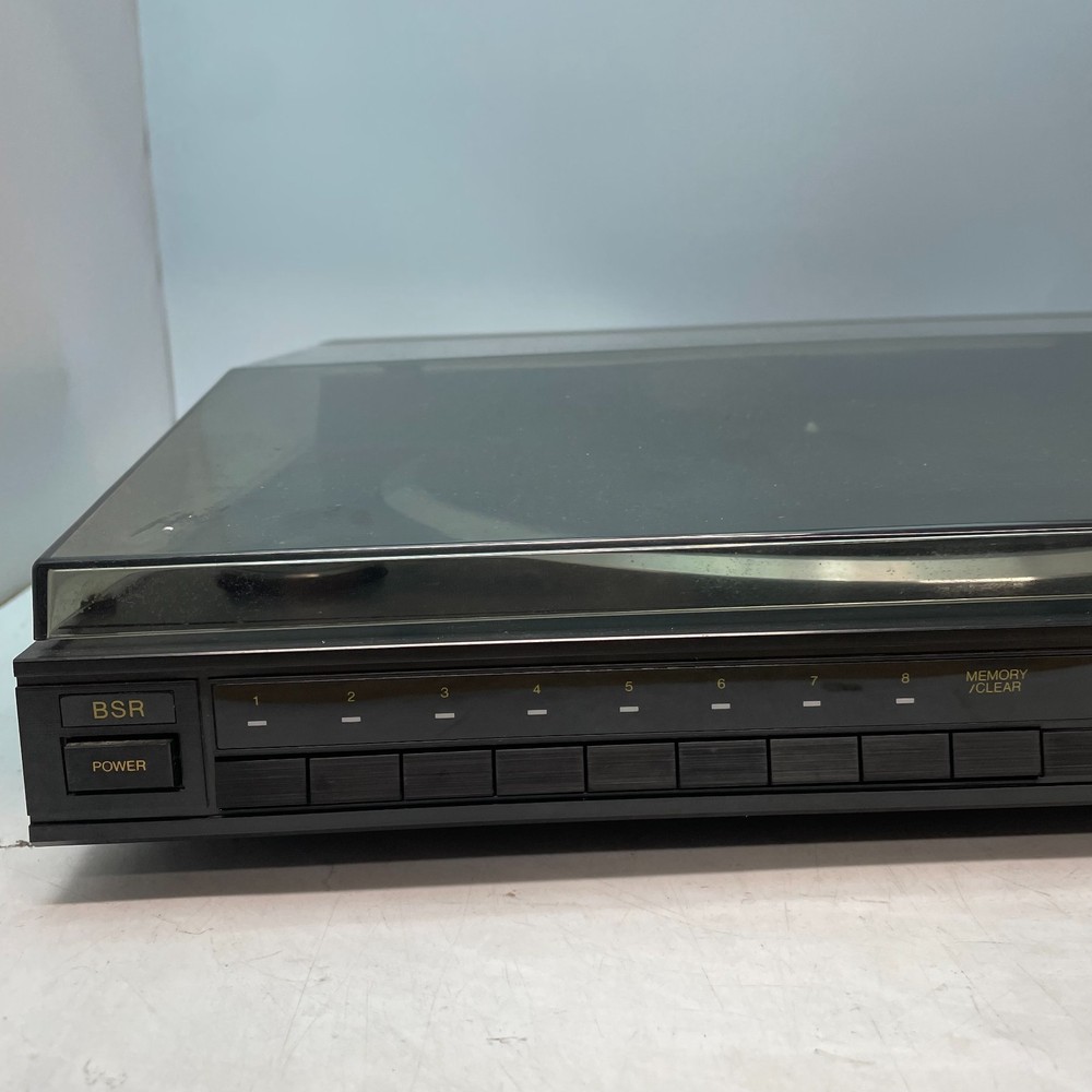 BSR XL-1200 Linear Tracking Belt-Driven Automatic Turntable TESTED WORKS GREAT